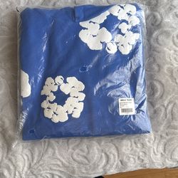 Denim Tears Blue Hoodie Size L