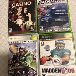 4 lot of original Xbox games