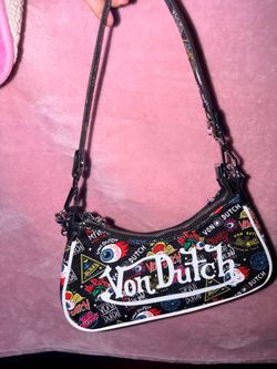 Von Dutch Black Jax Shoulder Bag