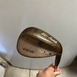 Cleveland CG10 Raw Lob Wedge 60° - True Temper Dynamic Gold Steel Shaft RH