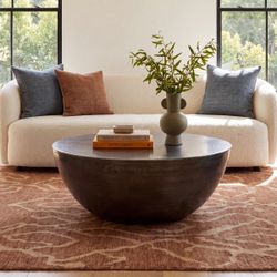 Hobbs 31" Drum Coffee Table. By Joss & Main.