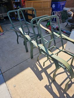 Outside chairs