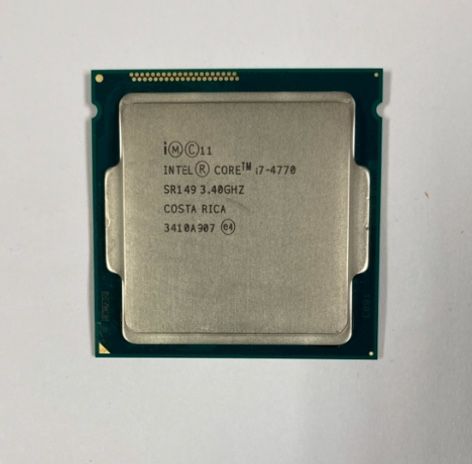 CPU/Microprocessor -IntelCore i7-4770