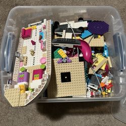 Lego’s Kids Girls In Container Over One Thousand