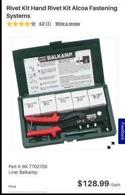 Rivet Kit Hand Rivet Kit Alcoa Fastening Systems