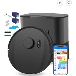 **(make offer)**Self-Empty Vacuum & Mop