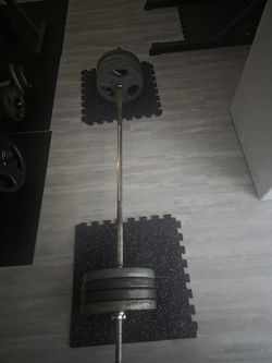Weight plates and bar