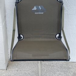 Millennium Marine Boat Seat + Attwood Seat Post Combo – Excellent Condition