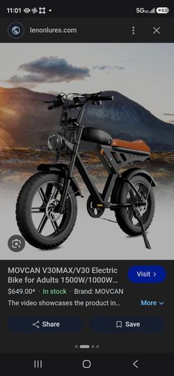 Movcan  ebike.  48v