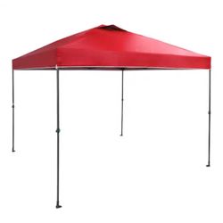 Everbilt 10 ft. x 10 ft. Red Instant Canopy Pop Up Tent