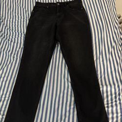 Brand New Black Washed Straight Fit Fashion Nova Jeans Size 32