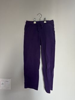 Primary Kids Purple Joggers Sz8
