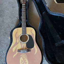 Dr. Pepper Acoustic Guitar