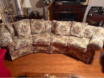 Pillow back sofa