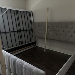 BED FRAME FOR SALE ONLY - HEADBOARD & FOOTBOARD