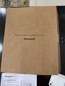 Honeywell Thermostat - RTH6360 Series