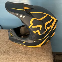 Fox Racing V3 Limited Edition Kila Helmet (Navy Blue)