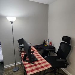 L Shape Gaming Desk - Black (51")