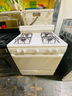 White stove