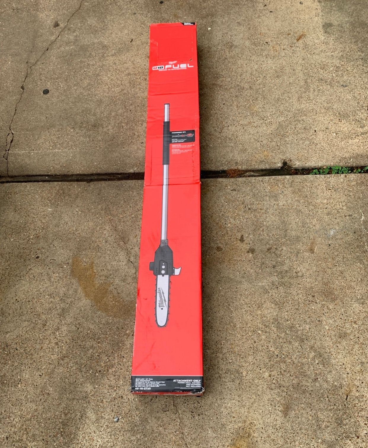 Milwaukee M18 FUEL QUIK-LOK 10 in. Pole Saw Attachment (Tool-Only)
