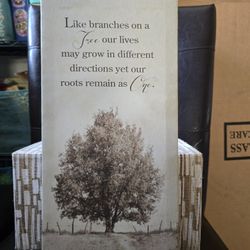 Canvas Wall Art: Family Tree