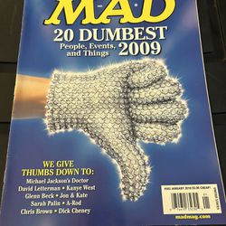 Mad Magazine #502 (EC Publications, 2010) M7 Michael Jackson
