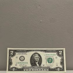 2 Dollar Bill 