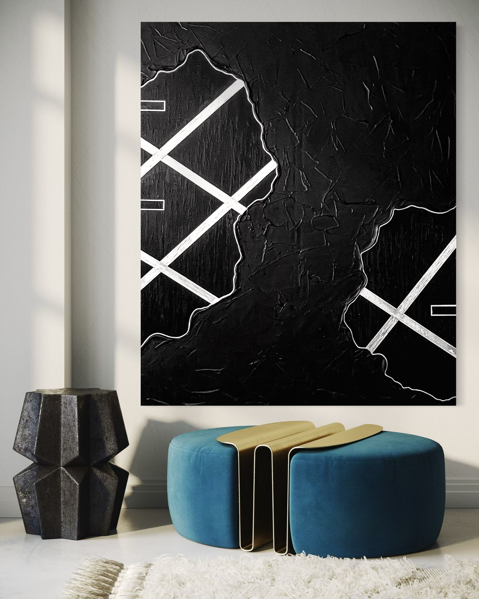 Original Handmade, abstract Art Painting Wall Decor