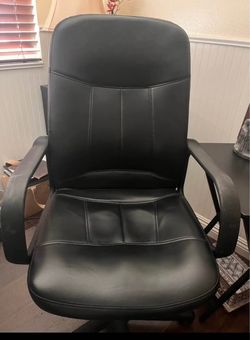 Leather office chair