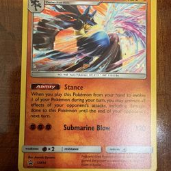 Pokemon Lucario SM54 Black Star Promo Holo 2017 NM/M BOX FRESH ⭐️