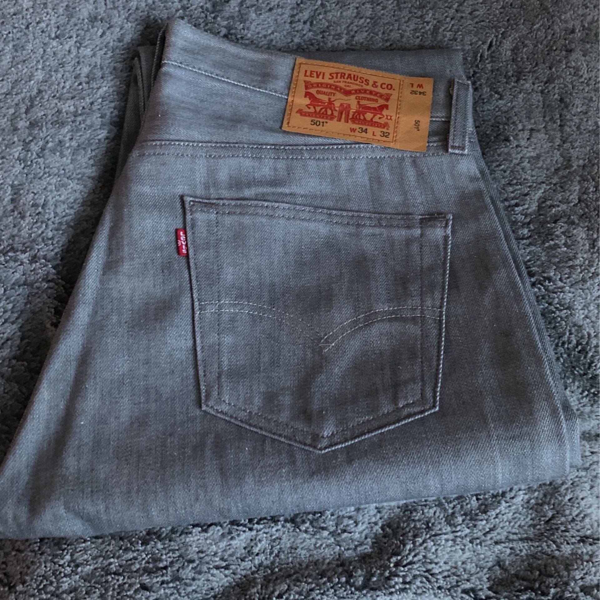 Gray LevI Jeans 