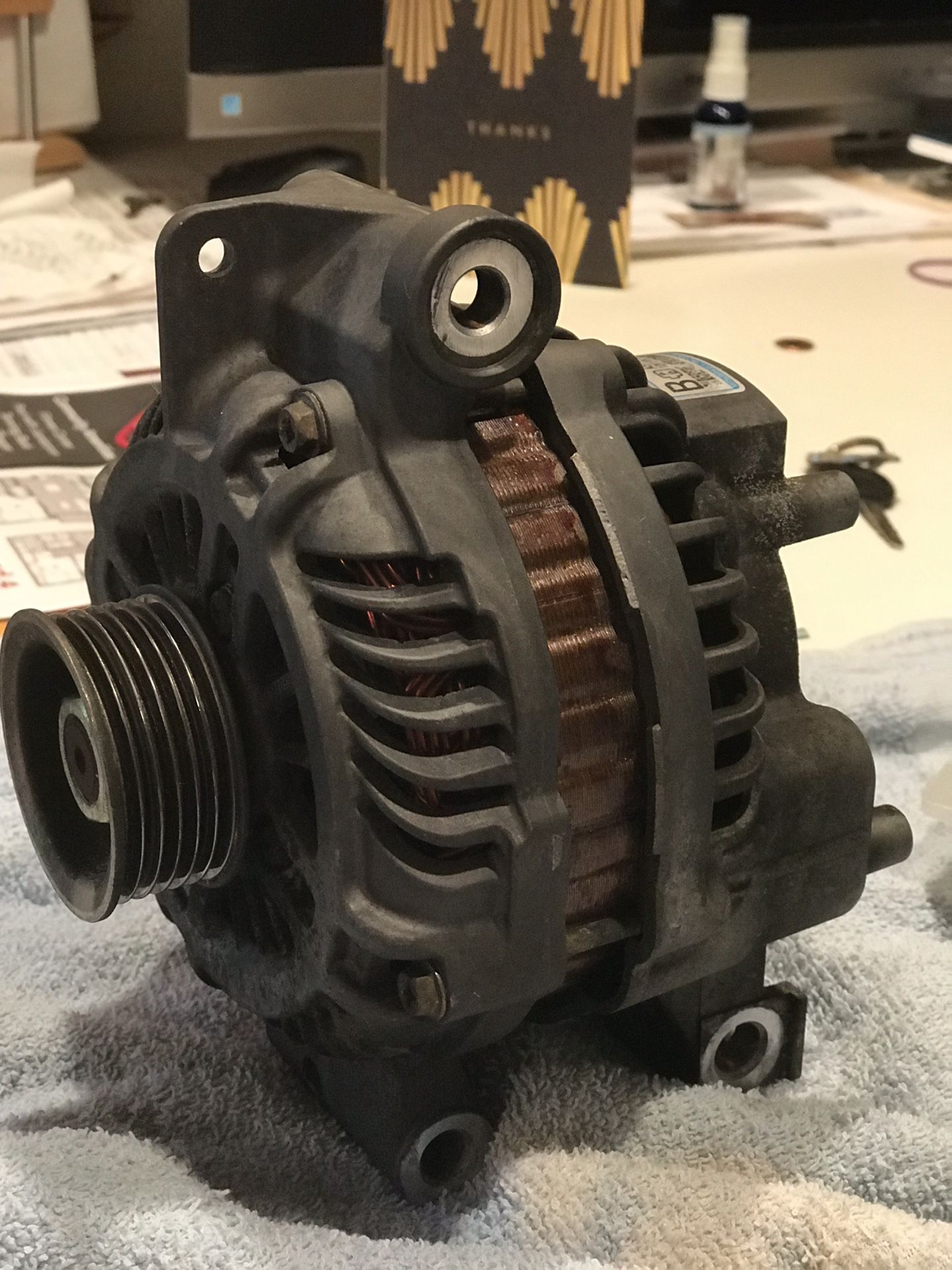 Mazda 2.3 Alternator