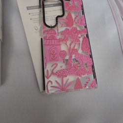 Cute Case for Samsung Galaxy S24 Ultra for Women Girls - Funny Leopard Design Compatible with Magsafe Magnetic Ring Holder Kickstand Fashion TPU  just