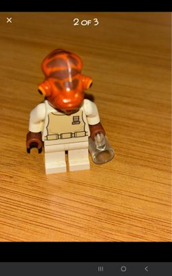 Lego Star Wars mini figure (Admiral Ack- Bar