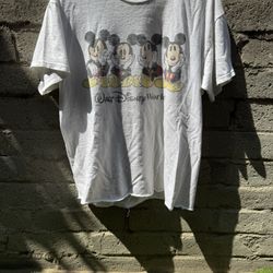 Vintage Walt Disney world shirt. Some wear to it but still good condition. No tag but fits like  