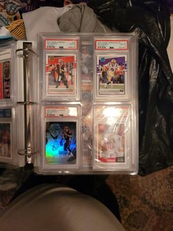 Joe Burrow 9 Card Lot, All Graded