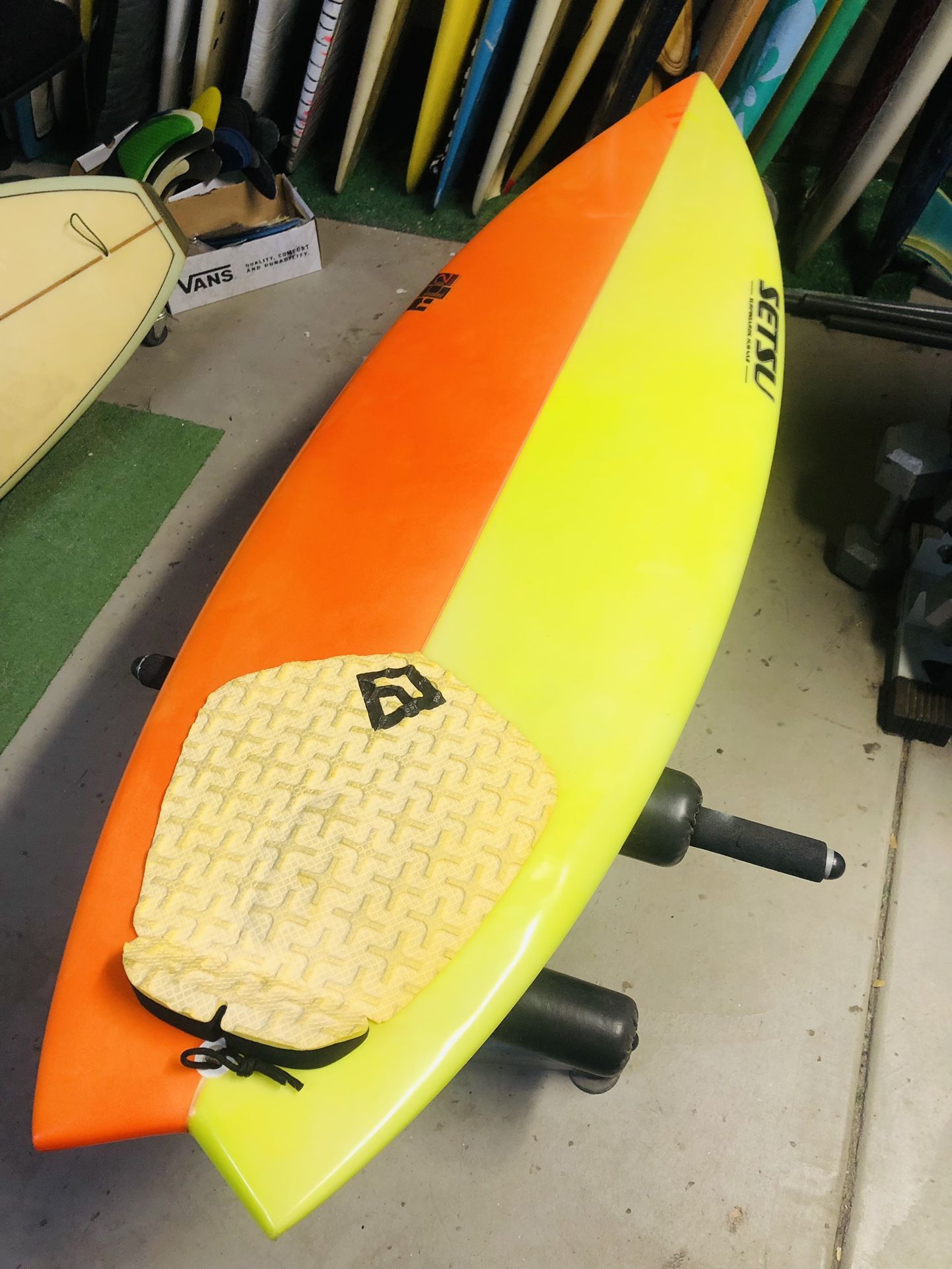 Surfboard Sale, 5’4” Setsu Hawaii Hybrid Fish Surfboard For Sale