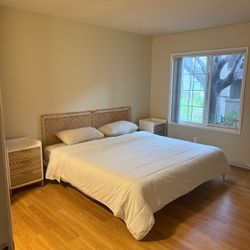 Bed set (bed frame, headboards, mattress)