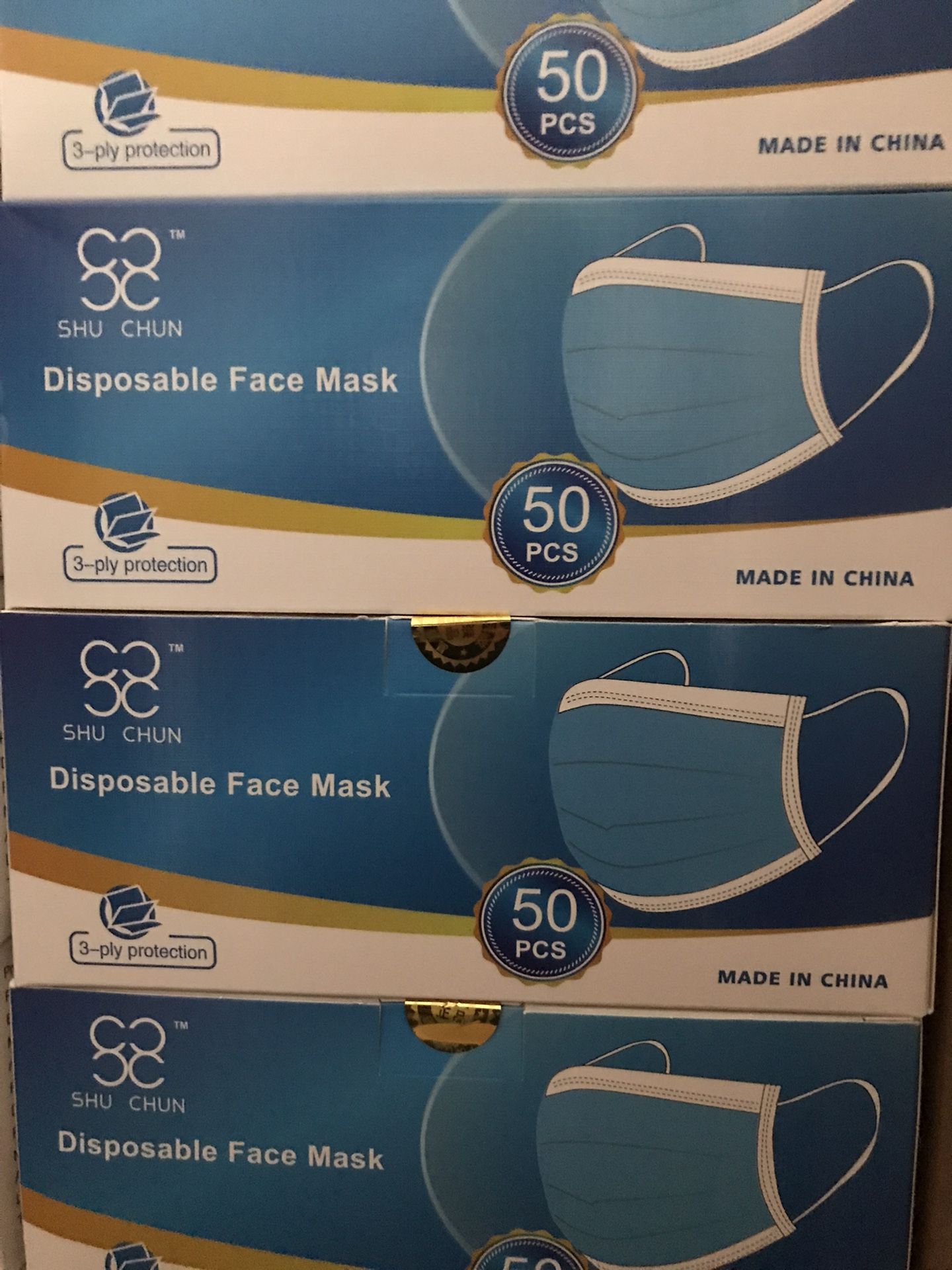 Face Masks 50ct