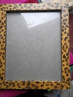 A New Leopard Picture Frame