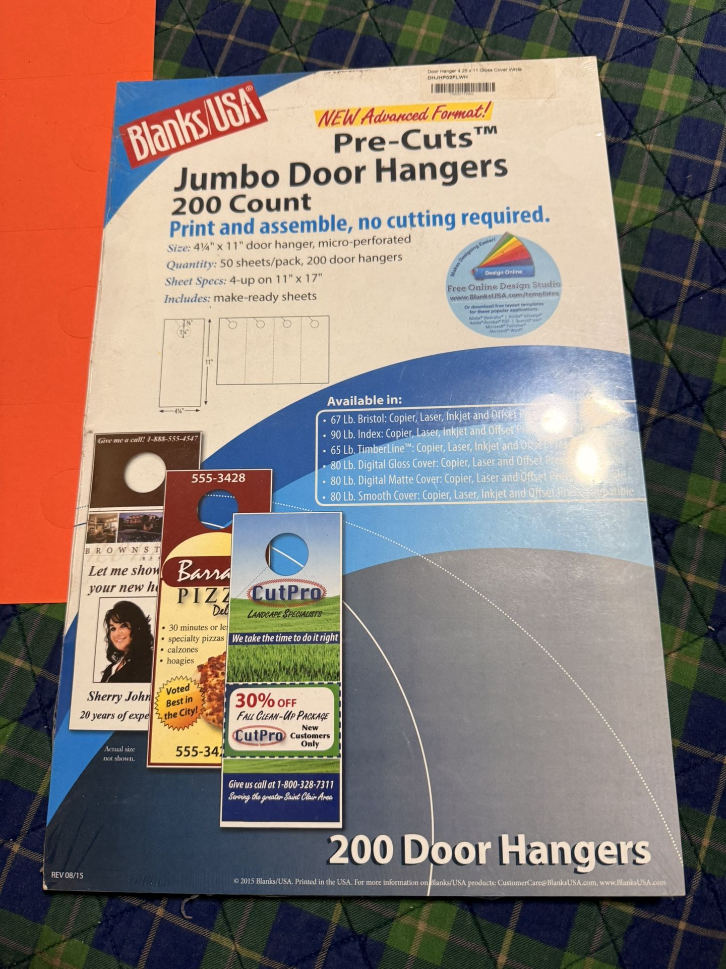 Advertising Door Hangers-print Ready