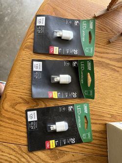 (3) 20 W LED Landscape Wedge Bulbs