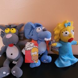 Simpsons Plushies