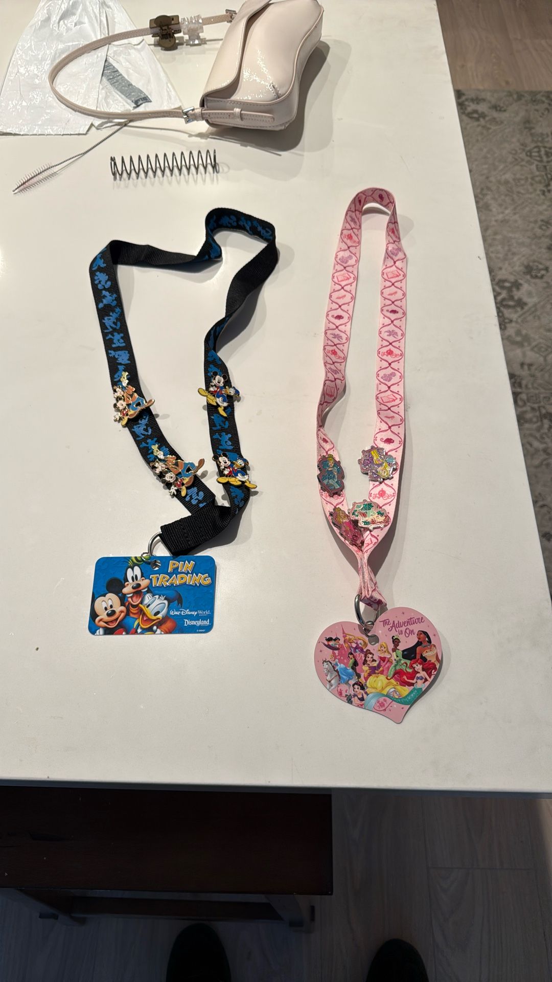 Disney Lanyards And Pins