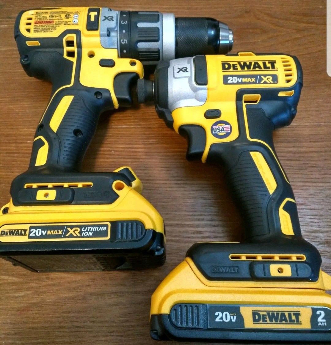 Dewalt impact y hammer dril combo