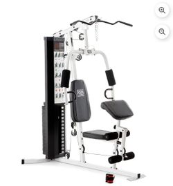 Marcy Home Gym Workout Station With Weights, Full Body Training System