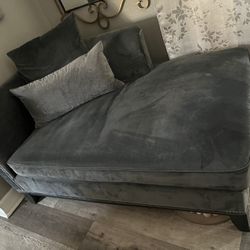 Velvet Grey Chase lounge