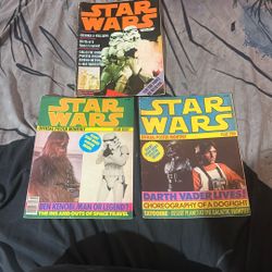 Lot of 11 Vintage Star Wars ad ESB Poster Monthly 