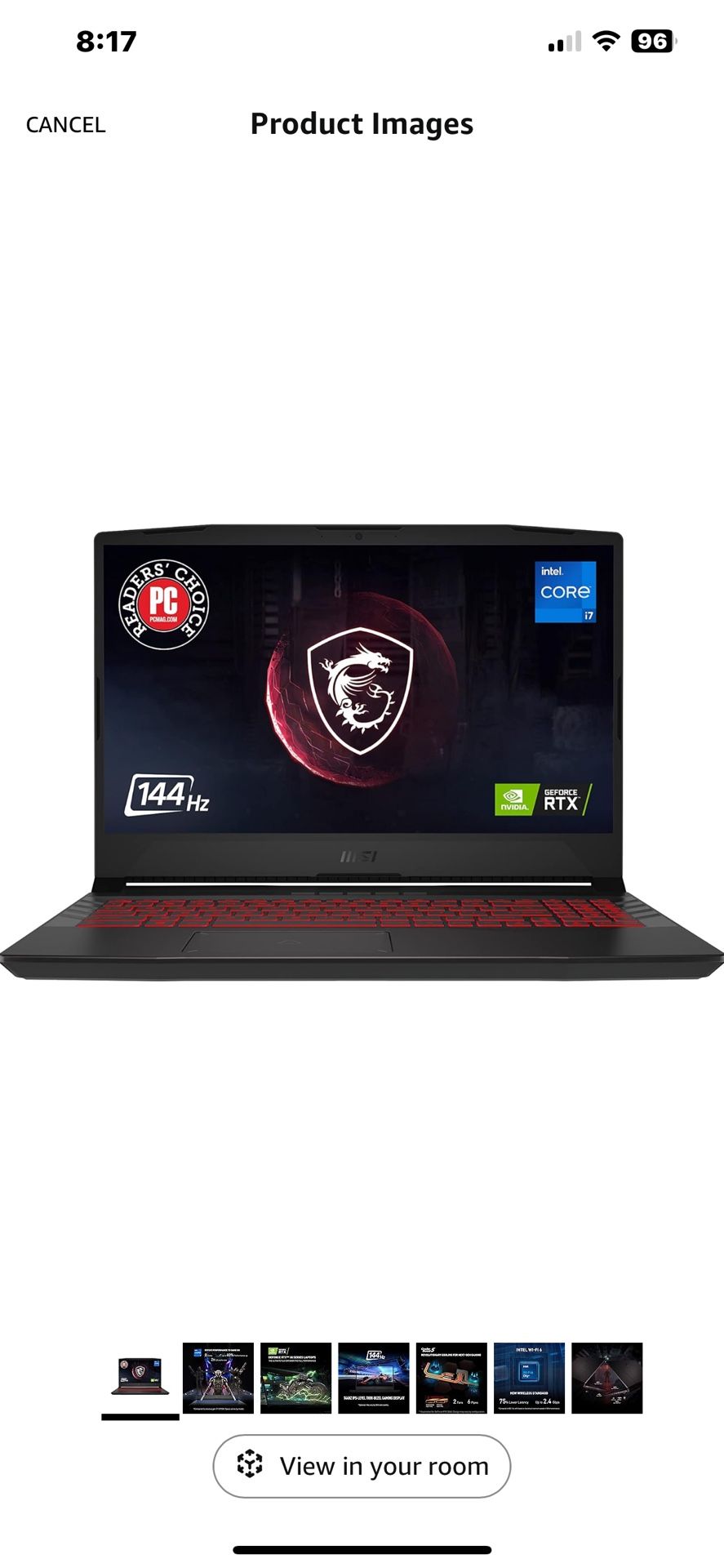 Brand New, In the Box MSI Laptop