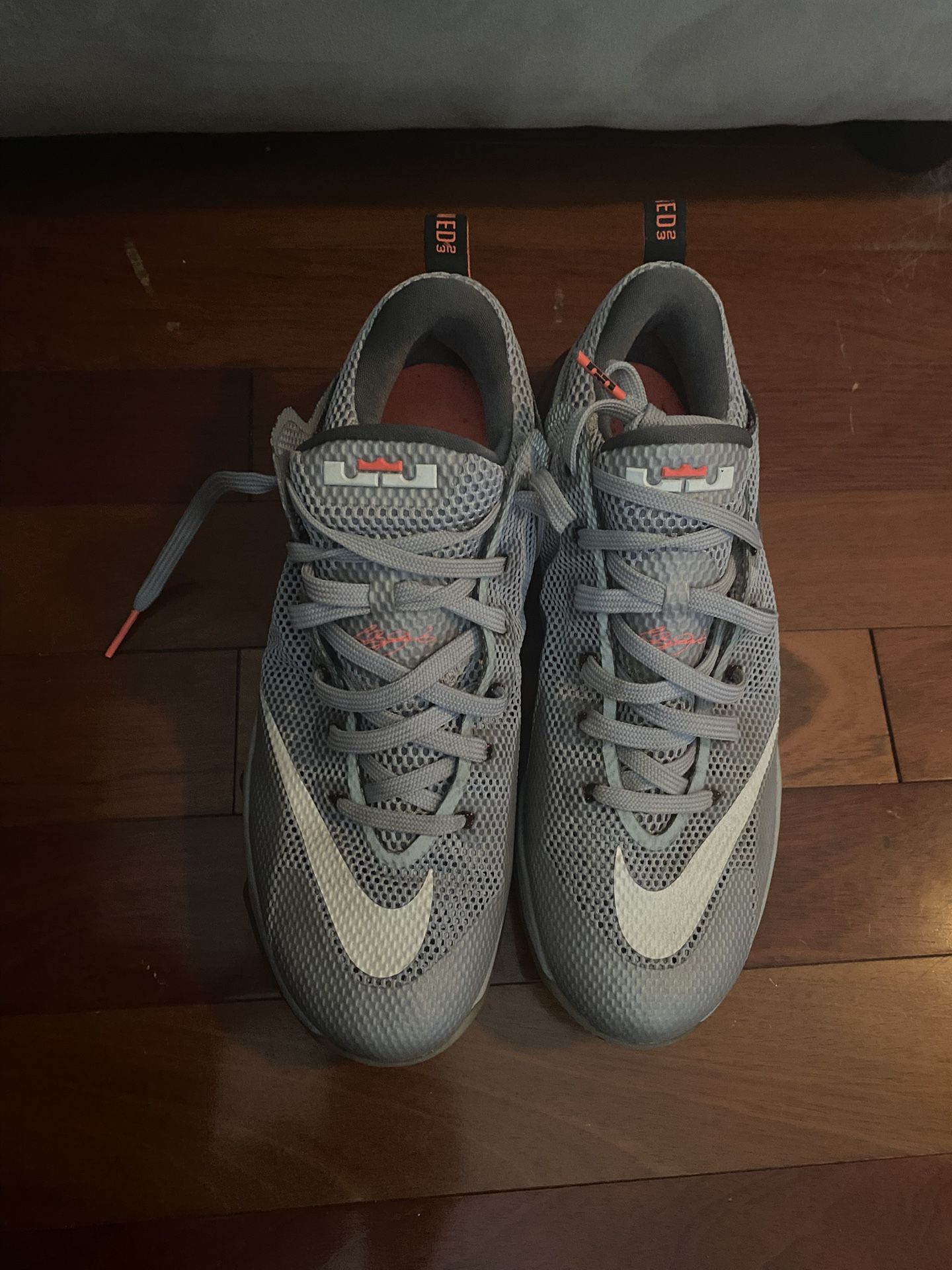 Nike Lebron 12 Low Wolf Gray